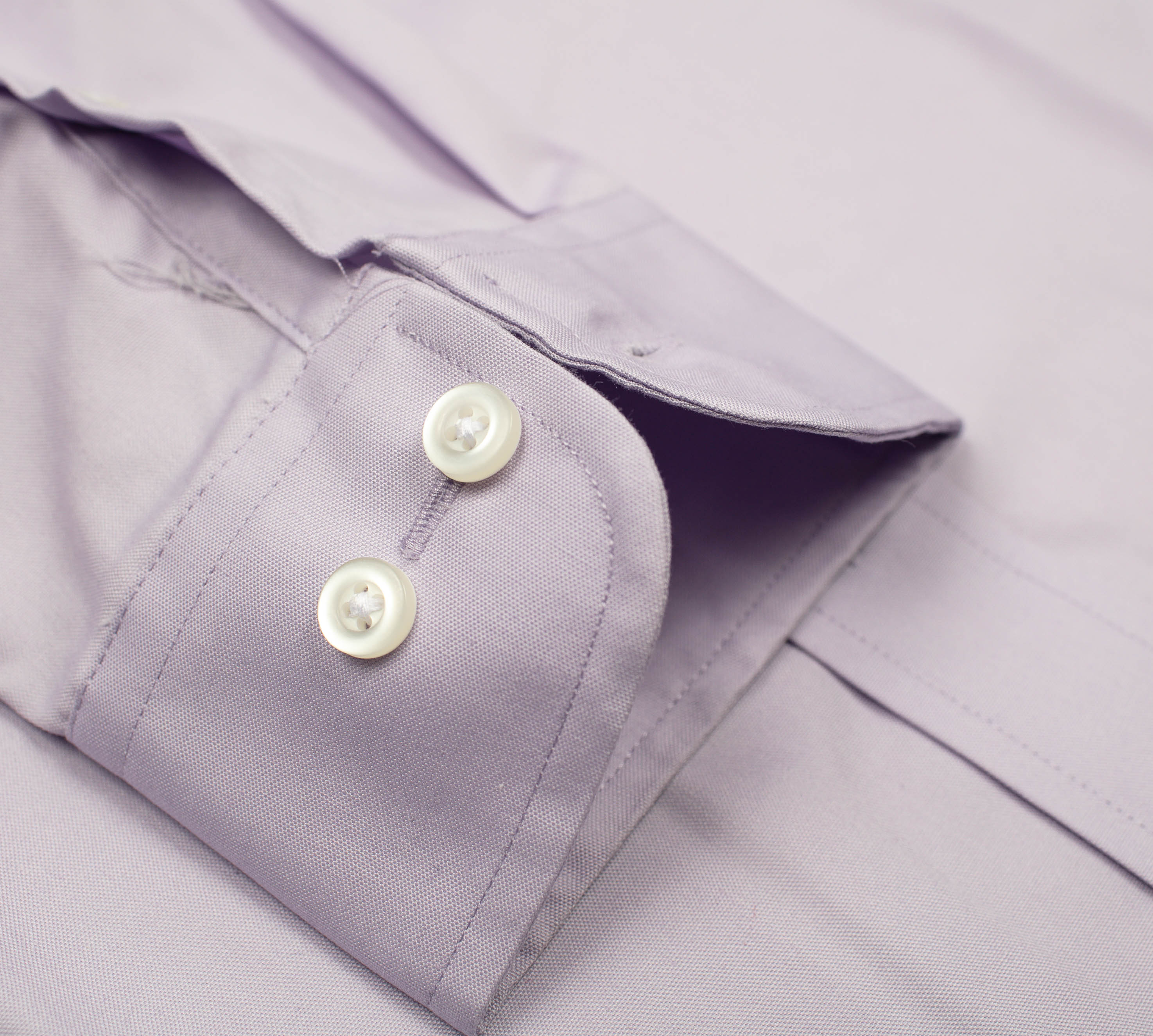 133 ZZ TF SC - Thomas Dylan Lavender Tailored Fit Spread Collar