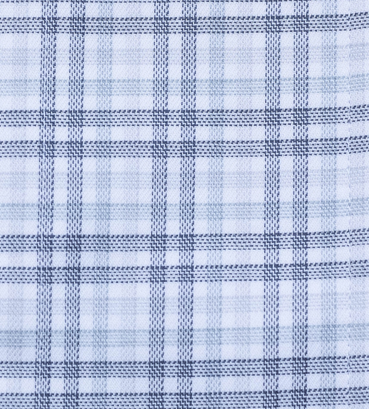 806 CF BD - FF Grey/Charcoal Gingham Subtle Windowpane with Hidden Button ( Arriving Fall 25)