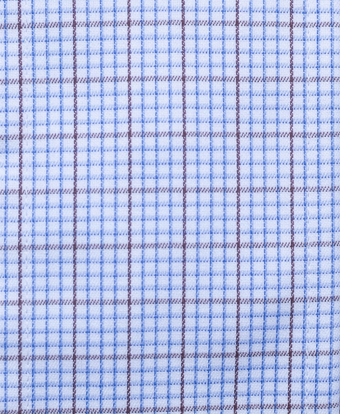 811 TF SC - FF Soft Blue/Brown Windowpane Box Check (Arriving Fall 25)